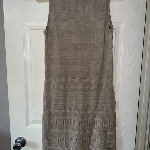 Tommy Bahama Taupe Knit Dress - Picture 4 of 5